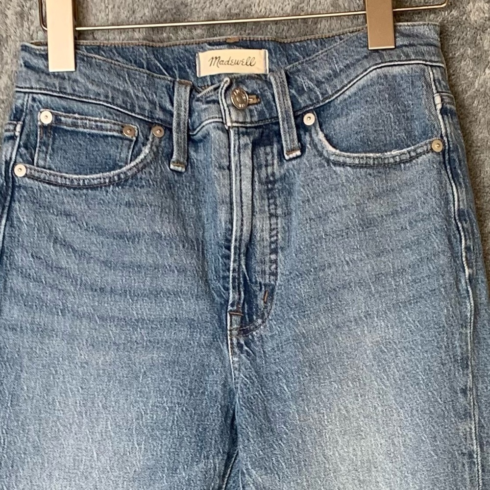 Madewell The Pefect Vintage Jean High Rise Medium Wash Stretch Denim Size 25 - Picture 6 of 16